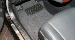 5 599 р. Комплект ковриков в салон (АКПП, текстиль, чёрные) Element Lexus LS 600HL (2007-2012)  с доставкой в г. Калуга. Увеличить фотографию 4
