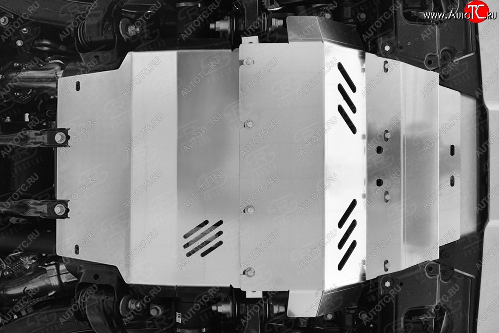 6 599 р. Защита картера двигателя Russtal Lexus LX 450d J200 (2015-2024)  с доставкой в г. Калуга