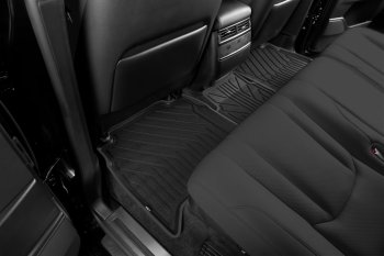 10 709 р. Коврик в салони премиум-класса Kvest (черный/черный)  Lexus LX ( 450d,  570) (2015-2024)  с доставкой в г. Калуга. Увеличить фотографию 3