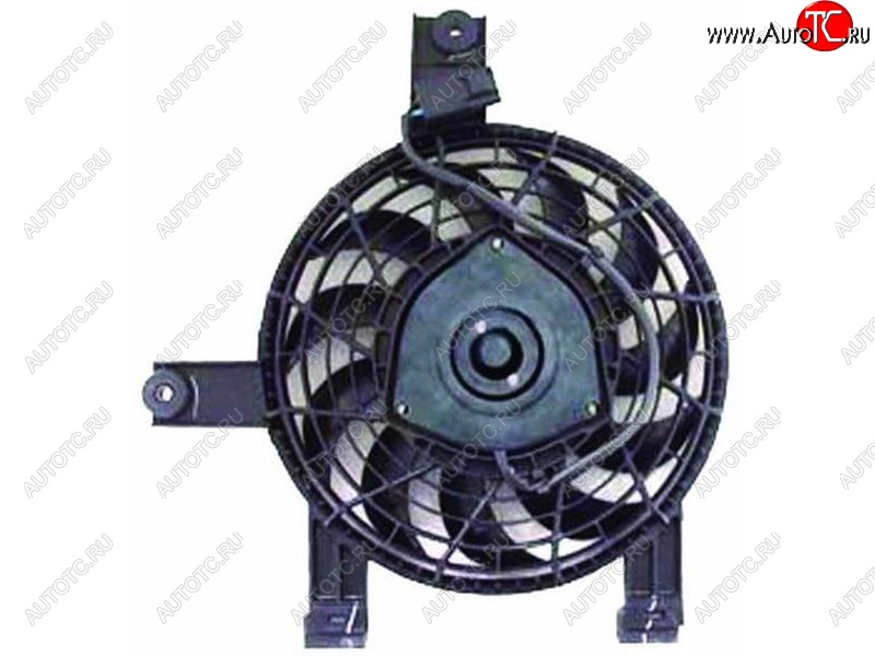 6 199 р. Вентилятор радиатора кондиционера в сборе SAT (1FZFE/2UZFE/1HDFTE) Toyota Land Cruiser 100 дорестайлинг (1998-2002)  с доставкой в г. Калуга