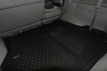 1 859 р. Коврик багажника Element (полиуретан) ун. длин  Lexus LX  470 (1998-2002) (Черный)  с доставкой в г. Калуга. Увеличить фотографию 2