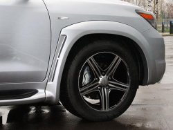 17 499 р. Накладки на колёсные арки GOLDMAN DAMD Lexus LX 570 J200 дорестайлинг (2007-2012) (Неокрашенные)  с доставкой в г. Калуга. Увеличить фотографию 3
