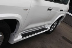 15 349 р. Накладки на колёсные арки WALD BLACK BISON Lexus LX 570 J200 дорестайлинг (2007-2012) (Неокрашенные)  с доставкой в г. Калуга. Увеличить фотографию 3