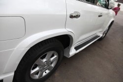15 349 р. Накладки на колёсные арки WALD BLACK BISON Lexus LX 570 J200 дорестайлинг (2007-2012) (Неокрашенные)  с доставкой в г. Калуга. Увеличить фотографию 1