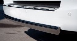 14 999 р. Защита заднего бампера (Ø75х42 мм, нержавейка) Russtal  Lexus LX  570 (2007-2012)  с доставкой в г. Калуга. Увеличить фотографию 1