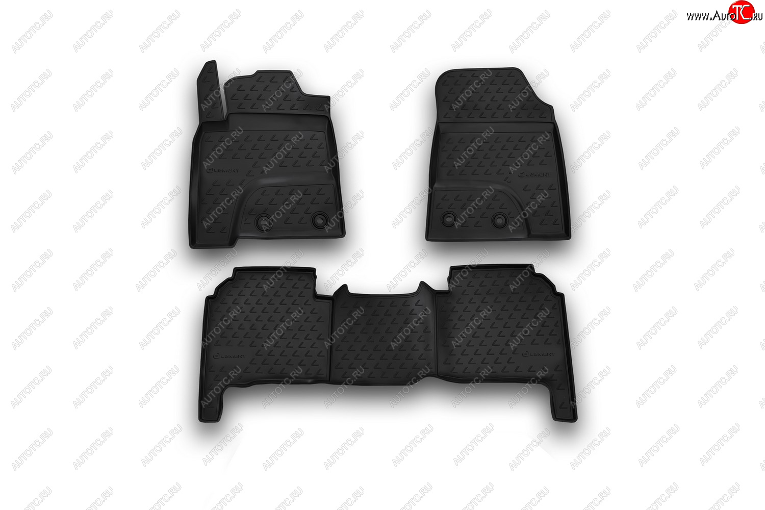 2 769 р. Комплект ковриков салона (чёрные, полиуретан, 5 мест) Element  Lexus LX  570 (2012-2024) (Чёрные)  с доставкой в г. Калуга