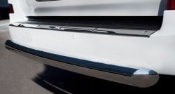 6 949 р. Одинарная защита заднего бампера из трубы диаметром 76 мм Russtal  Lexus LX  570 (2012-2015)  с доставкой в г. Калуга. Увеличить фотографию 3
