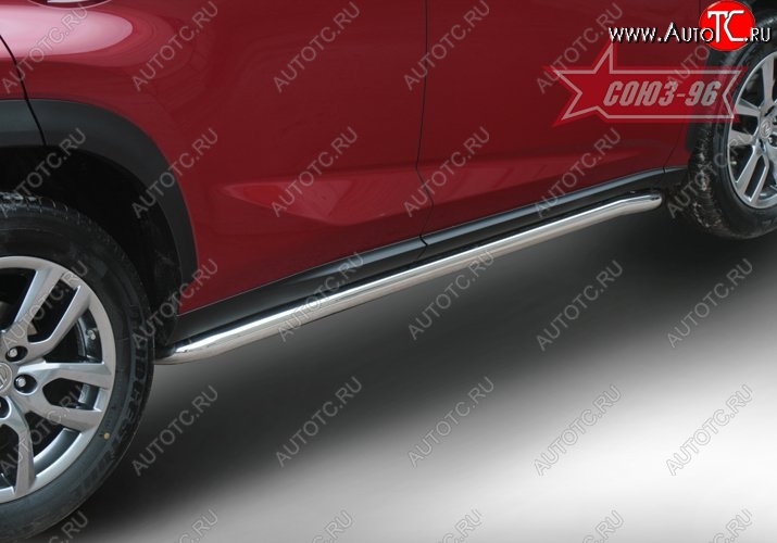 16 199 р. Защита порогов F-Sport Souz-96 (d60)  Lexus NX ( 300h,  200,  200T) (2014-2024)  с доставкой в г. Калуга