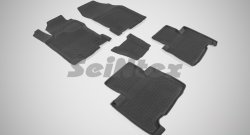 Износостойкие коврики в салон с высоким бортом SeiNtex Premium 4 шт. (резина) Lexus NX 300h Z10 дорестайлинг (2014-2017)