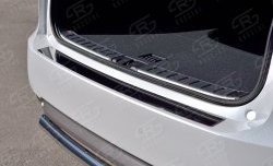 2 299 р. Накладка защитная на верхнюю часть заднего бампера Russtal Lexus RX 200T AL20 дорестайлинг (2015-2017)  с доставкой в г. Калуга. Увеличить фотографию 2