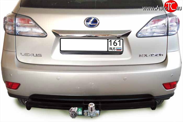 10 349 р. Фаркоп Лидер Плюс (до 2000 кг)  Lexus RX ( 350,  450H,  270) (2008-2012) (Без электропакета)  с доставкой в г. Калуга