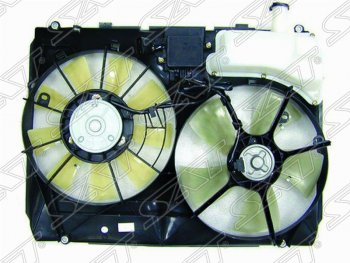 13 099 р. Диффузор радиатора в сборе SAT (1MZ / 3MZ) Lexus RX 400H XU30 рестайлинг (2005-2009)  с доставкой в г. Калуга. Увеличить фотографию 1