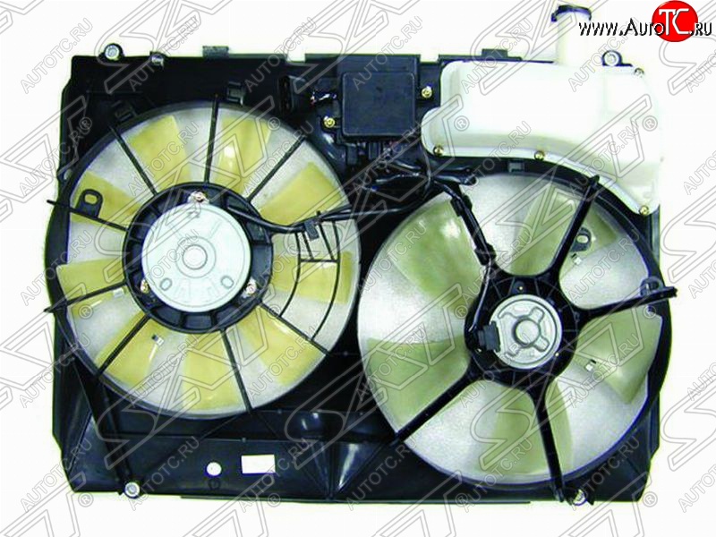 13 099 р. Диффузор радиатора в сборе SAT (1MZ / 3MZ) Lexus RX 400H XU30 рестайлинг (2005-2009)  с доставкой в г. Калуга