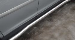 19 949 р. Защита порогов из круглой трубы диаметром 63 мм Russtal  Lexus RX ( 330,  300,  350) (2003-2006)  с доставкой в г. Калуга. Увеличить фотографию 3