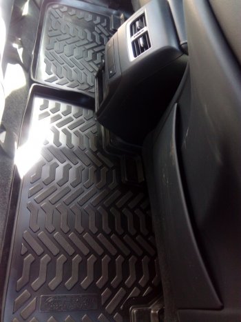 1 989 р. Комплект ковриков в салон Aileron 3D (с подпятником)  Lexus RX  350 (2015-2019)  с доставкой в г. Калуга. Увеличить фотографию 2