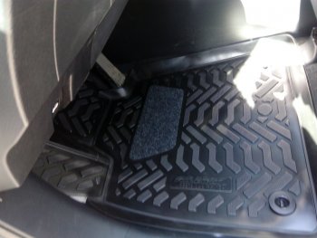 1 989 р. Комплект ковриков в салон Aileron 3D (с подпятником)  Lexus RX  350 (2015-2019)  с доставкой в г. Калуга. Увеличить фотографию 1