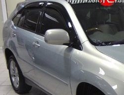 2 599 р. Дефлекторы окон (ветровики) Novline 4 шт  Lexus RX ( 350,  450H) (2008-2012)  с доставкой в г. Калуга. Увеличить фотографию 1