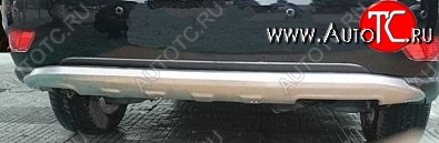 17 199 р. Накладка на задний бампер СТ v4  Lexus RX  350 (2008-2012) (Неокрашенная)  с доставкой в г. Калуга