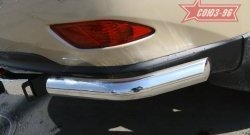 1 169 р. Защита заднего бампера Souz-96 (d60)  Lexus RX  350 (2008-2012)  с доставкой в г. Калуга. Увеличить фотографию 1
