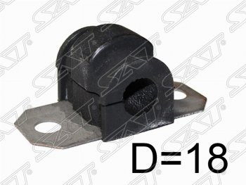 187 р. Втулка переднего стабилизатора SAT (D=18) Mazda 2/Demio DE рестайлинг (2011-2014)  с доставкой в г. Калуга. Увеличить фотографию 1