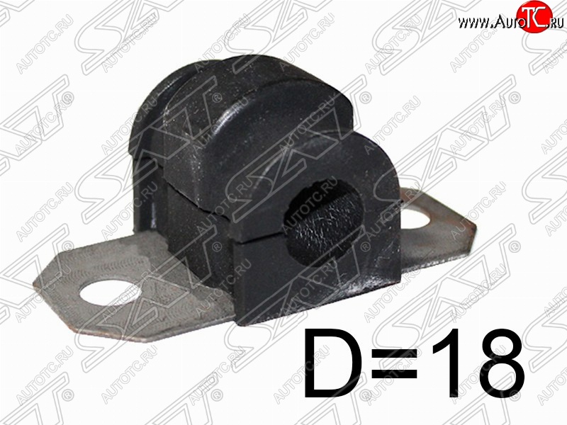 187 р. Втулка переднего стабилизатора SAT (D=18)  Mazda 2/Demio  DE (2007-2014)  с доставкой в г. Калуга