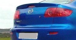 Лип спойлер Drive Mazda (Мазда) 3/Axela (ахелла)  BK (2003-2009) BK дорестайлинг седан, рестайлинг седан
