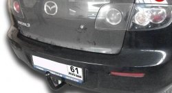 7 649 р. Фаркоп Лидер Плюс Mazda 3/Axela BK рестайлинг, хэтчбэк (2006-2009) (Без электропакета)  с доставкой в г. Калуга. Увеличить фотографию 1