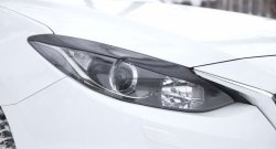 Реснички на фары RA Mazda (Мазда) 3/Axela (ахелла)  BM (2013-2016) BM дорестайлинг седан