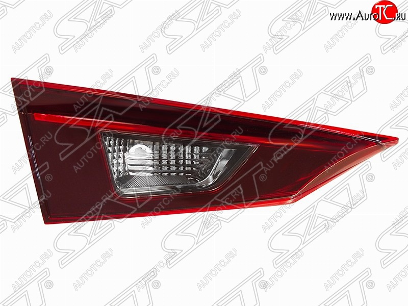 2 099 р. Левый фонарь в крышку багажника SAT Mazda 3/Axela BM дорестайлинг седан (2013-2016)  с доставкой в г. Калуга