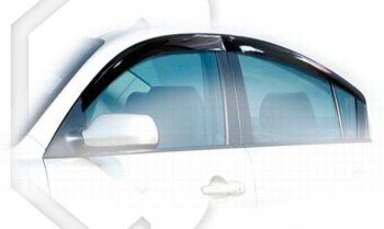 Дефлектора окон CA-Plastic Mazda (Мазда) 3/Axela (ахелла)  BL (2009-2013) BL дорестайлинг седан, рестайлинг седан