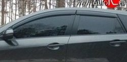 999 р. Комплект дефлекторов окон (ветровиков) 4 шт. Russtal Mazda 3/Axela BL дорестайлинг, хэтчбэк 5 дв. (2009-2011)  с доставкой в г. Калуга. Увеличить фотографию 1