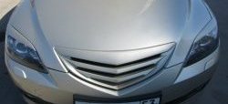 3 189 р. Решётка радиатора Корнер Mazda 3/Axela BK рестайлинг, хэтчбэк (2006-2009) (Неокрашенная)  с доставкой в г. Калуга. Увеличить фотографию 3