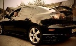 5 999 р. Спойлер Универсальный R-8 (для крышки багажника шириной 115, 119 и 123 см) Mazda Familia седан BH рестайлинг (1996-1999) (Неокрашенный)  с доставкой в г. Калуга. Увеличить фотографию 3