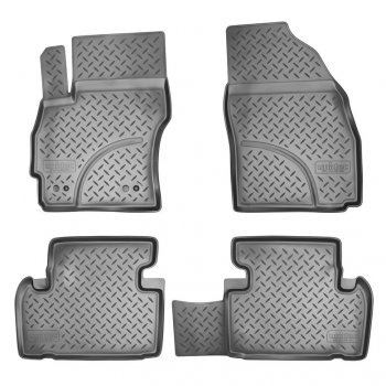 2 199 р. Комплект ковриков в салон Norplast Unidec  Mazda 5 (2010-2015) (Цвет: черный)  с доставкой в г. Калуга. Увеличить фотографию 1