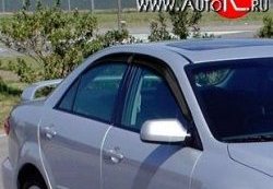 999 р. Комплект дефлекторов окон (ветровиков) 4 шт. Russtal  Mazda 6  GG (2002-2005)  с доставкой в г. Калуга. Увеличить фотографию 1