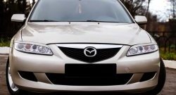 Реснички RA на фары Mazda 6 GG лифтбэк рестайлинг (2005-2008)