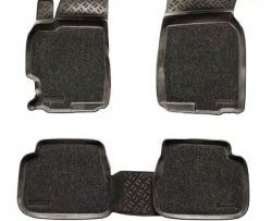 3 469 р. Комплект ковриков в салон Aileron 4 шт. (полиуретан, покрытие Soft) Mazda 6 GG седан дорестайлинг (2002-2005)  с доставкой в г. Калуга. Увеличить фотографию 1