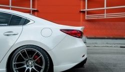 24 899 р. Крышка багажника Tuning-Sport v1  Mazda 6  GJ (2015-2024) (Неокрашенная)  с доставкой в г. Калуга. Увеличить фотографию 3