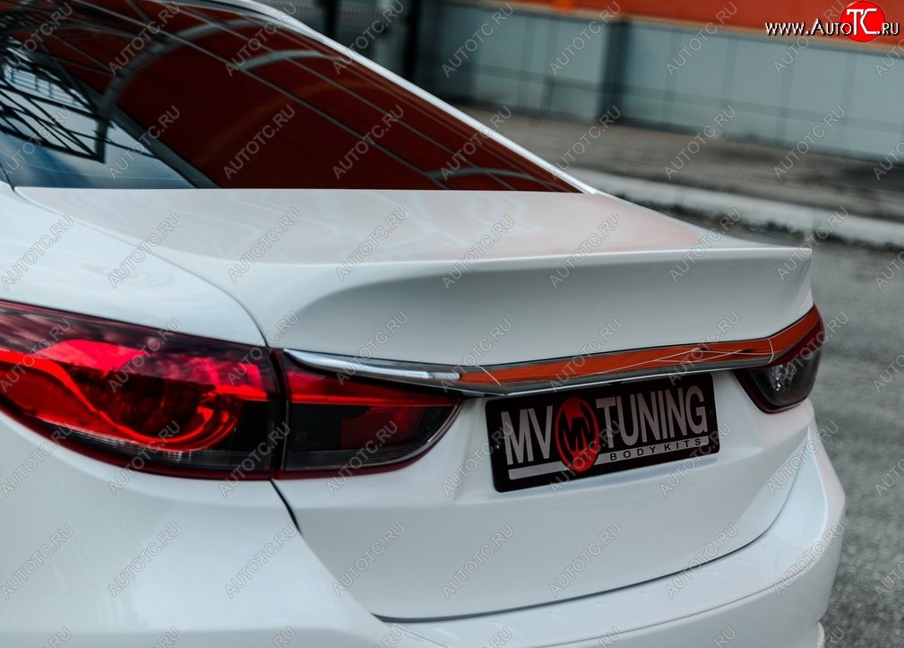 24 899 р. Крышка багажника Tuning-Sport v1  Mazda 6  GJ (2015-2024) (Неокрашенная)  с доставкой в г. Калуга