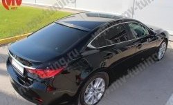 4 299 р. Козырёк на заднее стекло Sport  Mazda 6  GJ (2012-2018) (Неокрашенный)  с доставкой в г. Калуга. Увеличить фотографию 1