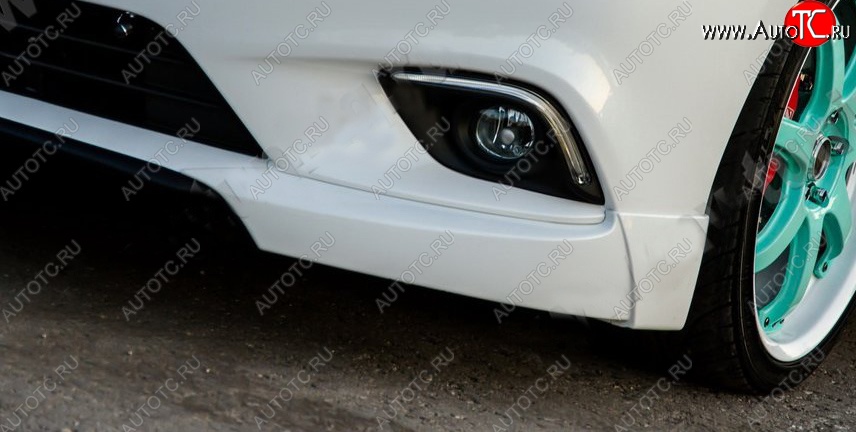 6 899 р. Клыки на передний бампер Sport  Mazda 6  GJ (2012-2015) (Неокрашенная)  с доставкой в г. Калуга
