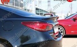 5 199 р. Лип спойлер Boomer Design  Mazda 6  GJ (2012-2018) (Неокрашенный)  с доставкой в г. Калуга. Увеличить фотографию 1
