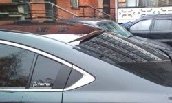 4 499 р. Козырёк на заднее стекло CT  Mazda 6  GJ (2012-2018) (Неокрашенный)  с доставкой в г. Калуга. Увеличить фотографию 2