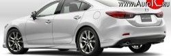 5 499 р. Накладки на задний бампер SkyActivSport Mazda 6 GJ дорестайлинг седан (2012-2015) (Неокрашенная)  с доставкой в г. Калуга. Увеличить фотографию 5
