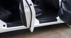1 949 р. Накладки порожков салона RA  Mazda 6  GJ (2012-2018) (Комплект (4 шт.))  с доставкой в г. Калуга. Увеличить фотографию 6