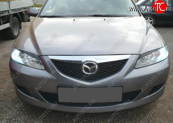 5 399 р. Решётка радиатора CT Mazda 6 GH дорестайлинг седан (2007-2010) (Неокрашенная)  с доставкой в г. Калуга