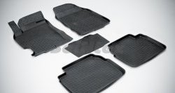 4 499 р. Износостойкие коврики в салон с высоким бортом SeiNtex Premium 4 шт. (резина)  Mazda 6  GH (2007-2010)  с доставкой в г. Калуга. Увеличить фотографию 1