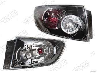 4 599 р. Левый фонарь задний TYC  Mazda 3/Axela  BK (2006-2009)  с доставкой в г. Калуга. Увеличить фотографию 1