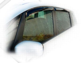 2 079 р. Дефлектора окон CA-Plastiс  Mazda Biante (2008-2018) (Classic полупрозрачный, Без хром.молдинга)  с доставкой в г. Калуга. Увеличить фотографию 1