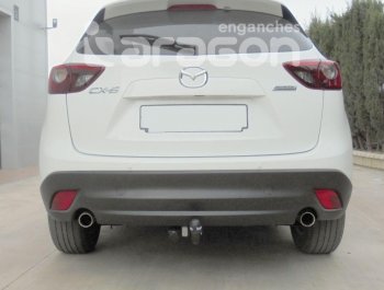 22 699 р. Фаркоп Aragon. (шар A) Mazda CX-3 DK дорестайлинг (2014-2018)  с доставкой в г. Калуга. Увеличить фотографию 5